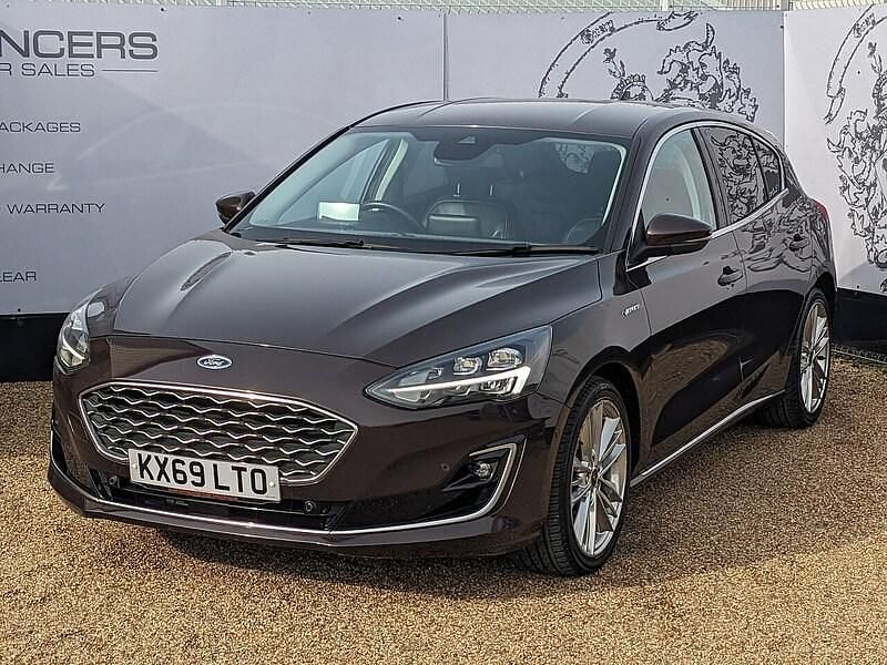 Used Ford Focus Vignale 125 HP (91 kW) 2019 Mauve/purple Hatchback