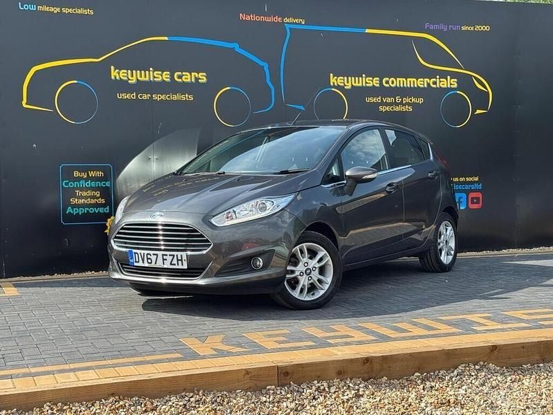 Grey Used 2017 Ford Fiesta Zetec Hatchback | £9,790 (Fair price) - Image 1/3