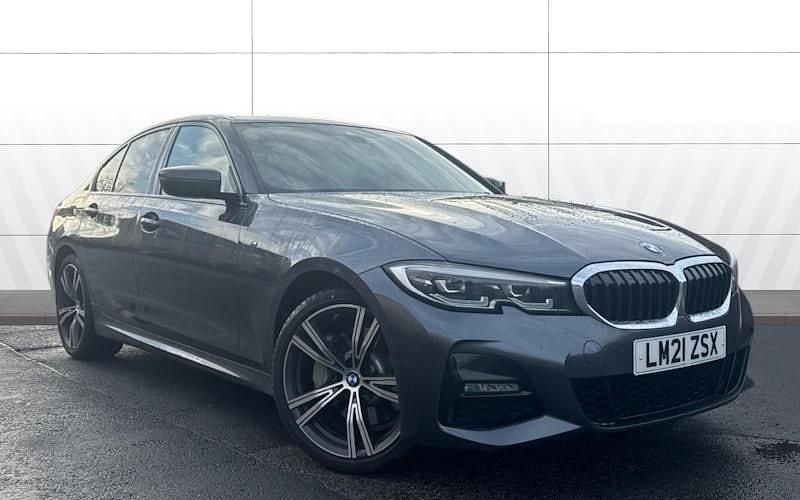 Grey Used 2021 BMW 330e M Sport Sedan | £23,630 (Fair price) - Image 1/4