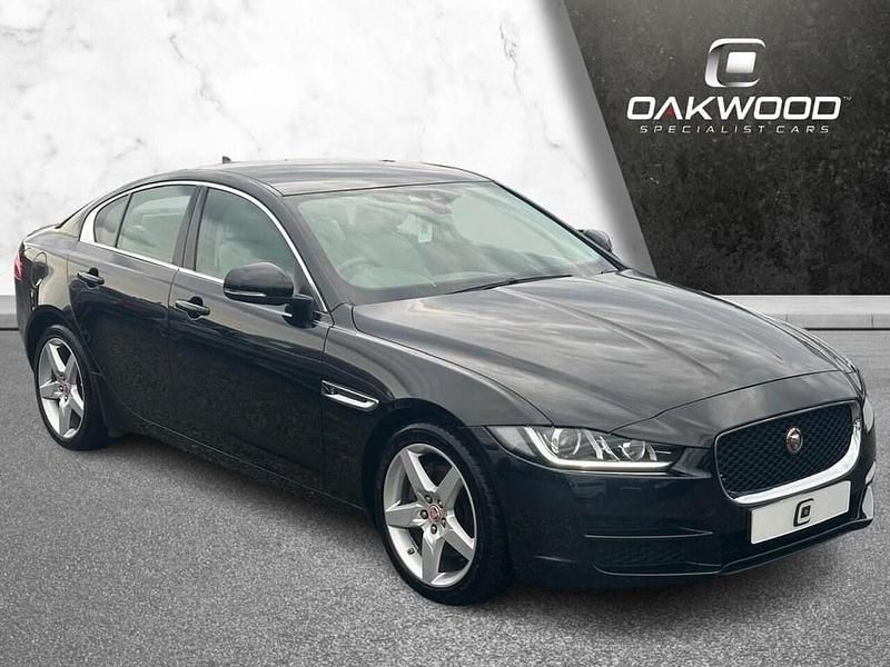 Black Used 2016 Jaguar XE Portfolio Sedan | £11,495 (Fair price) - Image 1/4