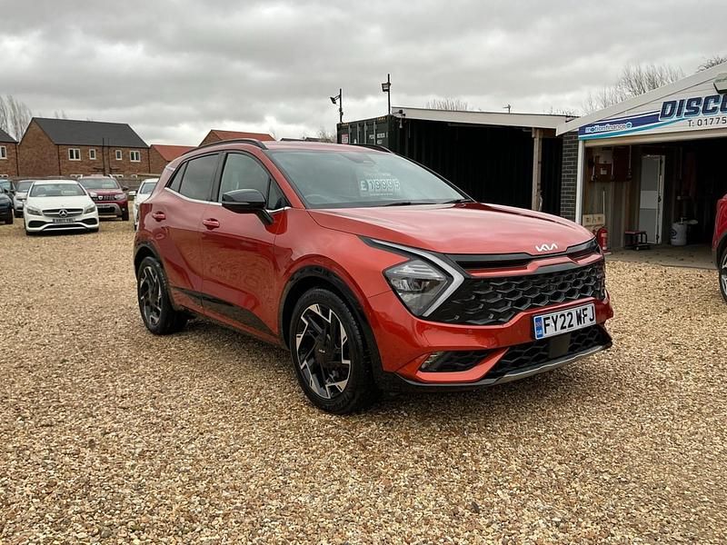 Used Kia Sportage GT-Line 116 HP (85 kW) 2022 Orange SUV