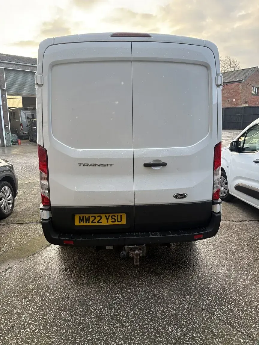 Used Ford Transit 130 HP (95 kW) 2022 White Van
