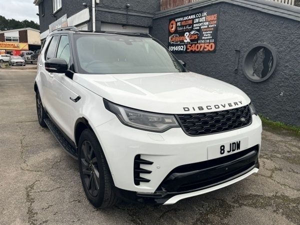 White Used 2021 Land Rover Discovery 5 R-Dynamic SUV | £37,900 (Fair price) - Image 1/1
