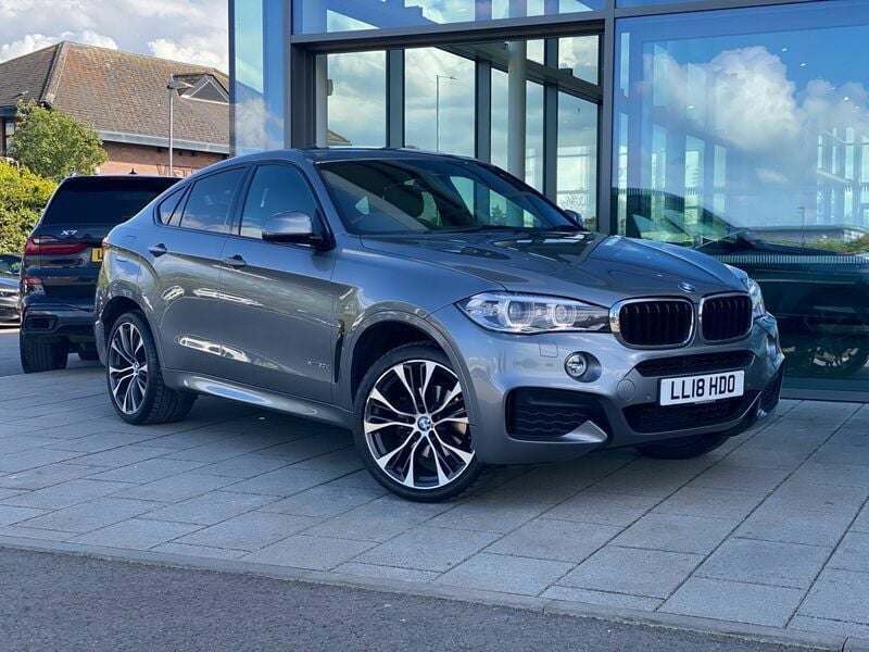 Grey Used 2018 BMW X6 M Sport SUV | £24,990 - Image 1/4
