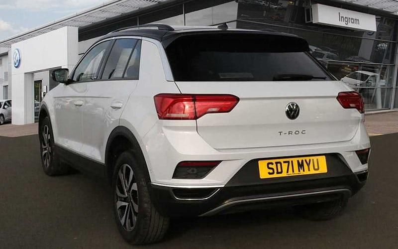 Used VW T-Roc Active 110 HP (80 kW) 2021 Silver SUV