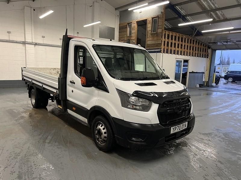 Used Ford Transit 130 HP (95 kW) 2020 White Cabriolet