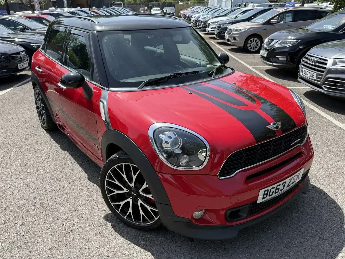 Used Mini John Cooper Works Countryman 218 HP (160 kW) 2013 Red SUV