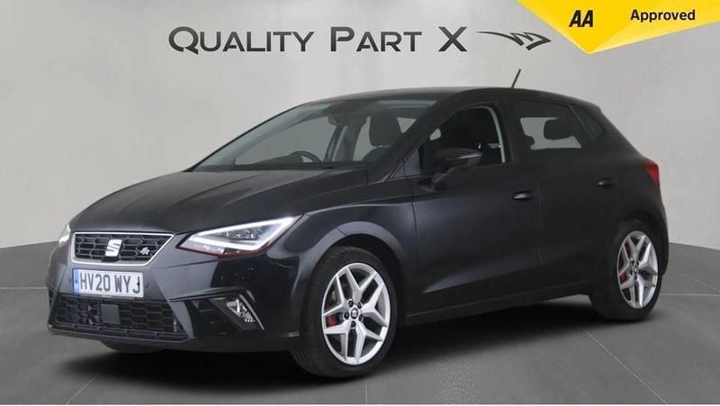 Used Seat Ibiza FR 95 HP (69 kW) 2020 Black Hatchback