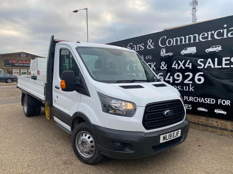 White Used 2019 Ford Transit Pickup | £10,490 (Good price) - Image 1/4