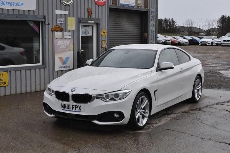 Used BMW 420 Sport Line 190 HP (139 kW) 2016 White Coupe