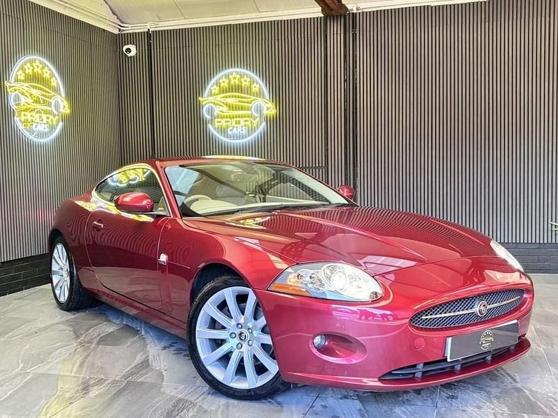 Red Used 2008 Jaguar XK Coupe | £12,990 (Fair price) - Image 1/4