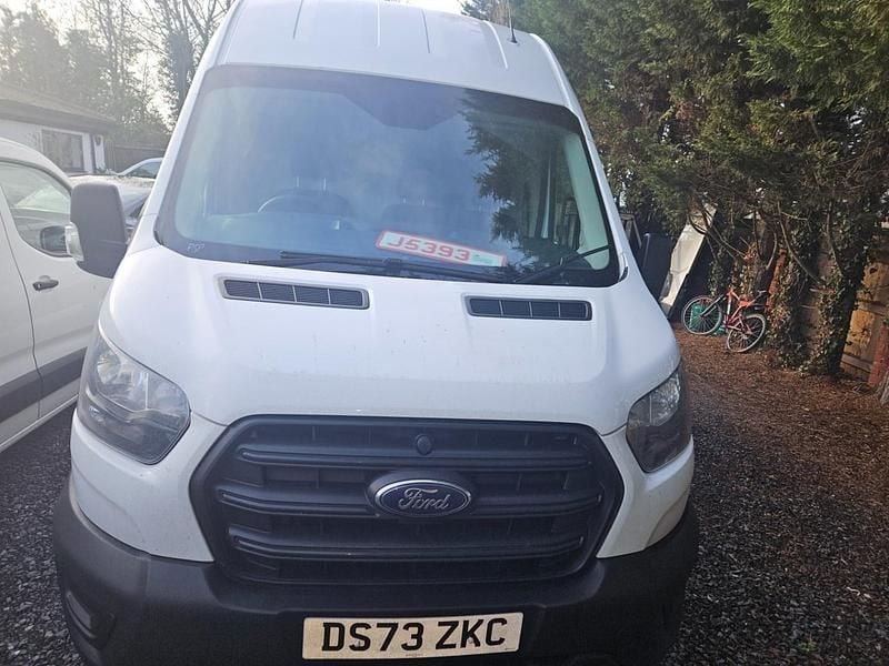 Used Ford Transit 130 HP (95 kW) 2023 White Van