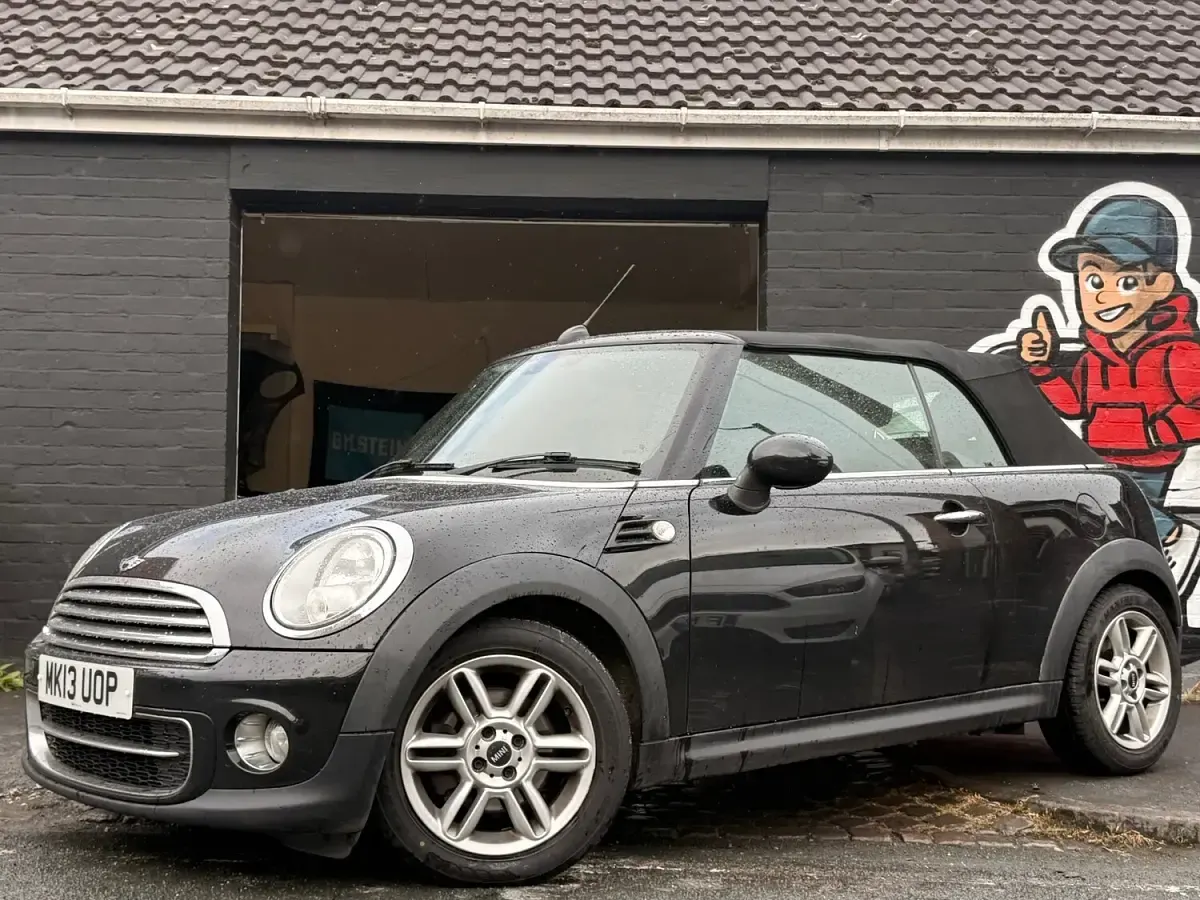 Used Mini Cooper D Cabriolet 110 HP (80 kW) 2013 Black Cabriolet