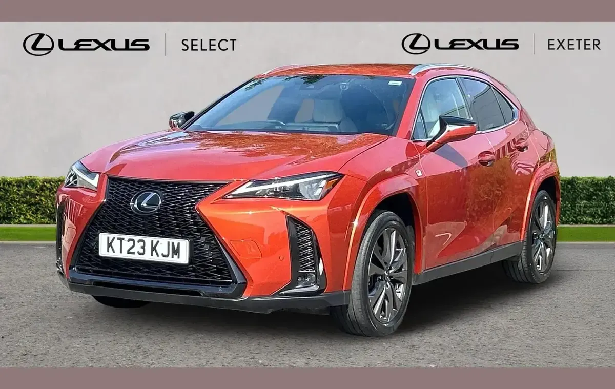 Used Lexus UX 250h Sport Line 180 HP (132 kW) 2023 Orange SUV