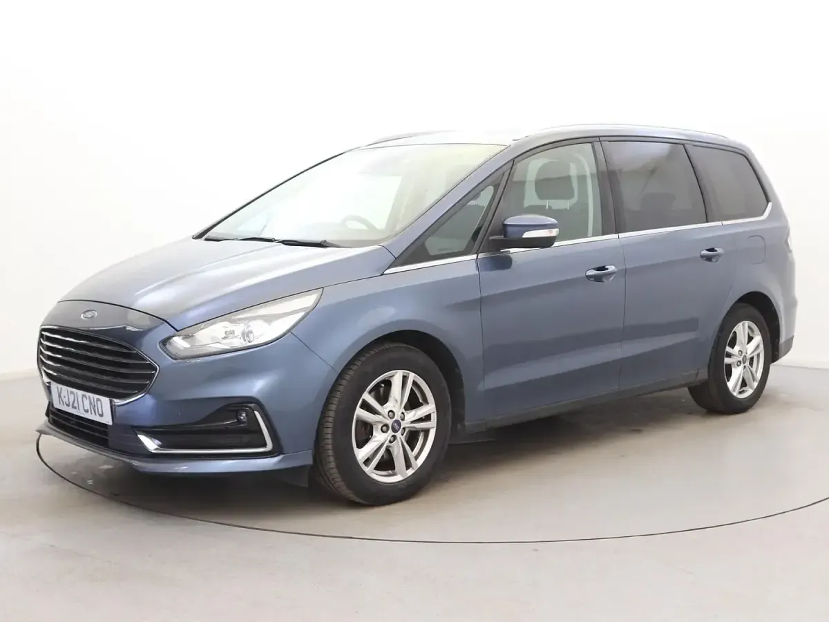 Used Ford Galaxy Titanium 150 HP (110 kW) 2021 Blue MPV