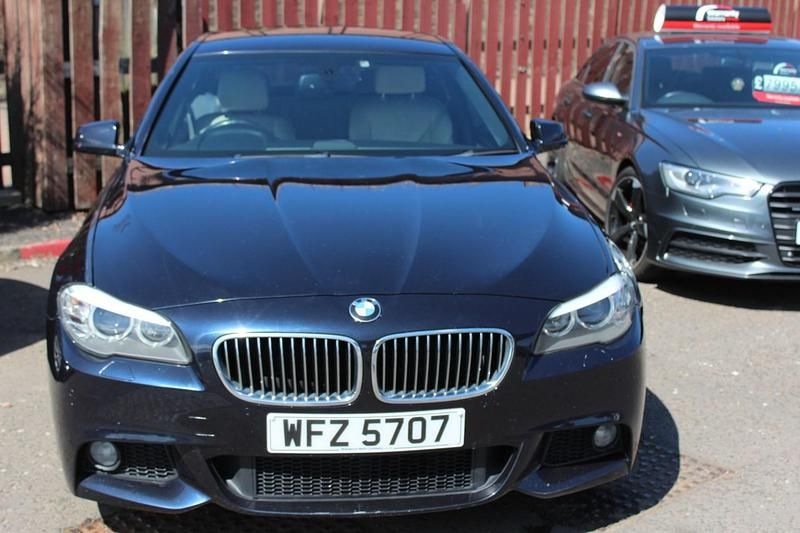 Black Used 2012 BMW 520 M Sport Sedan | £4,795 (Fair price) - Image 1/4