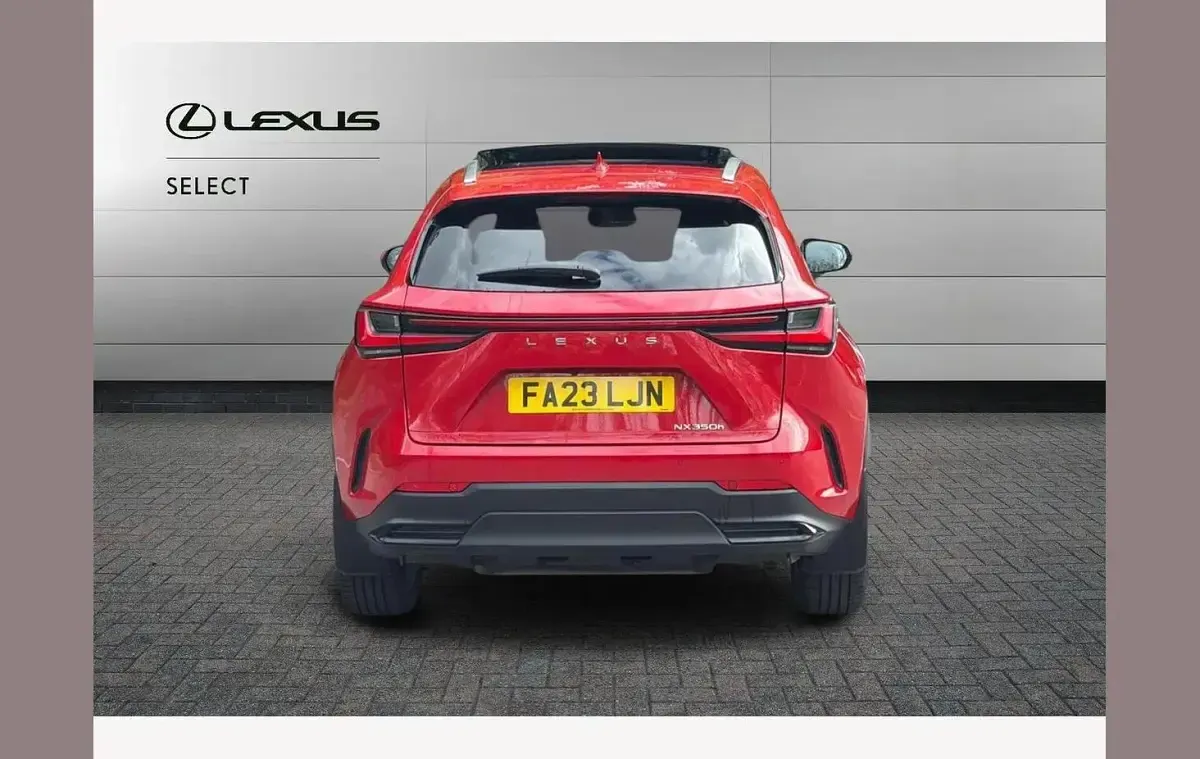 Used Lexus NX350h 242 HP (177 kW) 2023 Red SUV