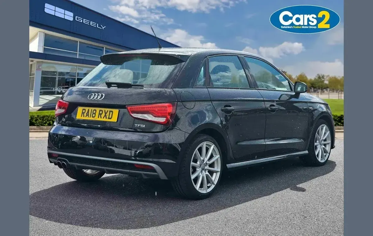 Used Audi A1 S-Line 123 HP (90 kW) 2018 Black Hatchback