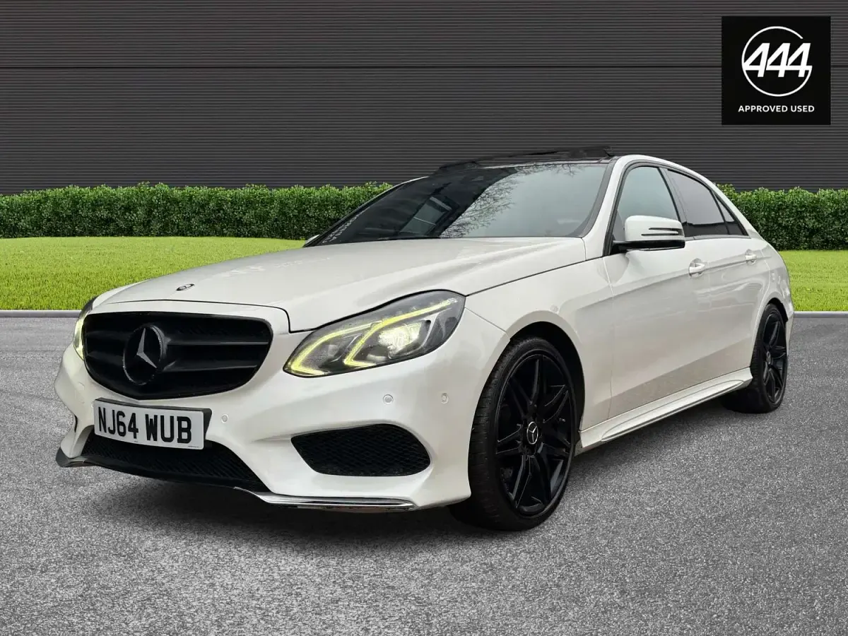 Used Mercedes E350 AMG 2014 White Sedan