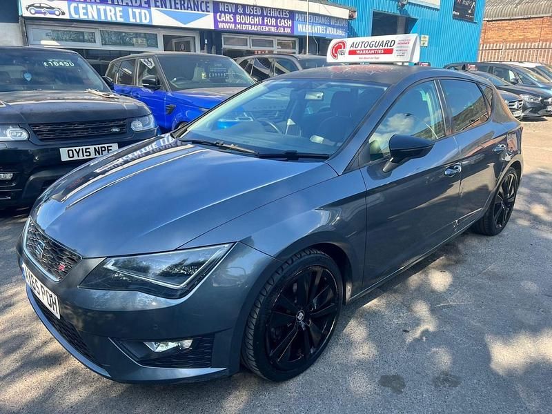 Begagnad Seat Leon FR 125 HK (91 kW) 2015 Grå Halvkombi