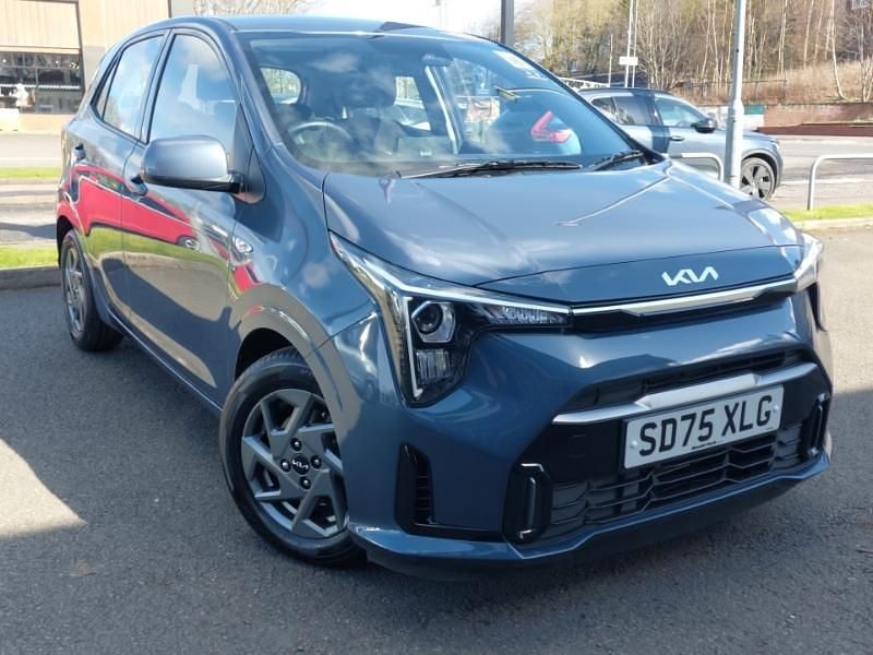 Used Kia Picanto 68 HP (50 kW) 2025 Blue Hatchback