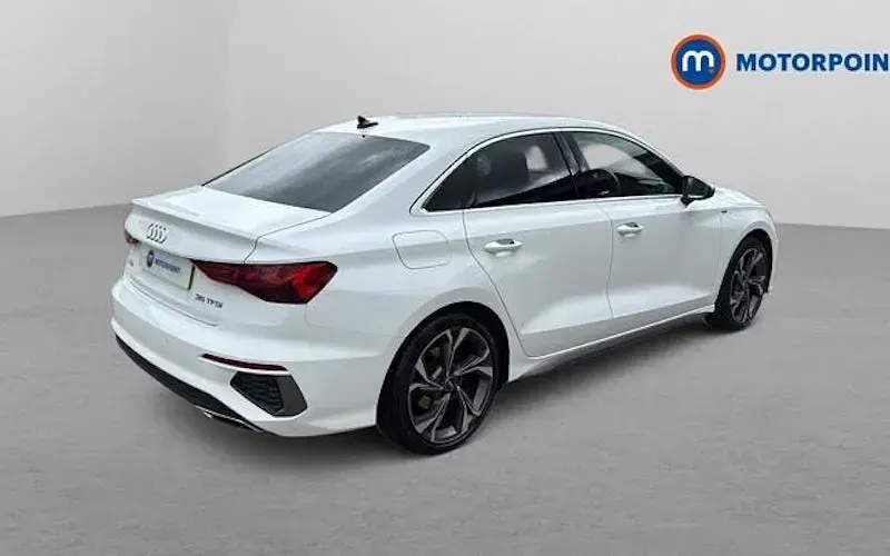 Used Audi A3 S-Line 150 HP (110 kW) 2024 White Sedan