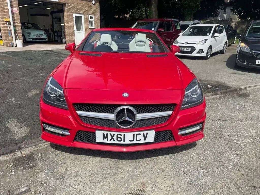 Used Mercedes SLK200 Sport Edition 2011 Red Cabriolet