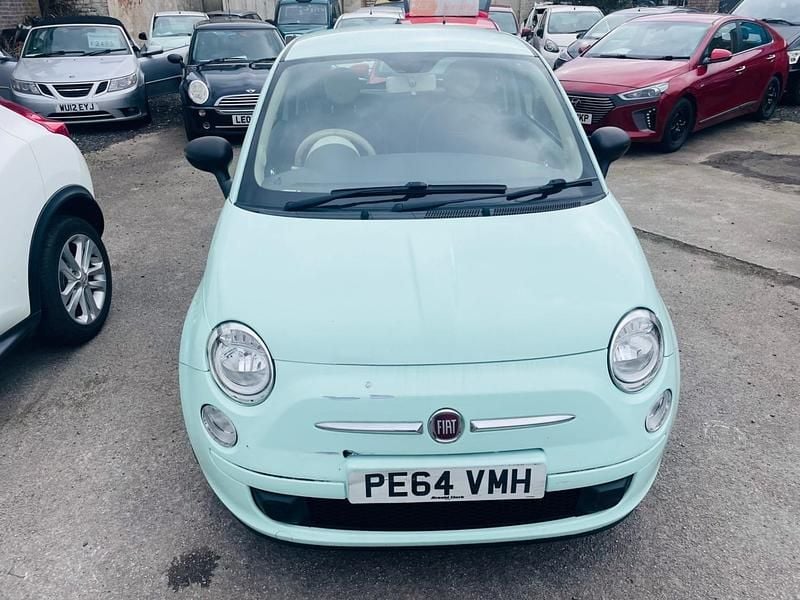 Używany Fiat 500 Pop 69 KM (50 kW) 2014 Zielony Hatchback