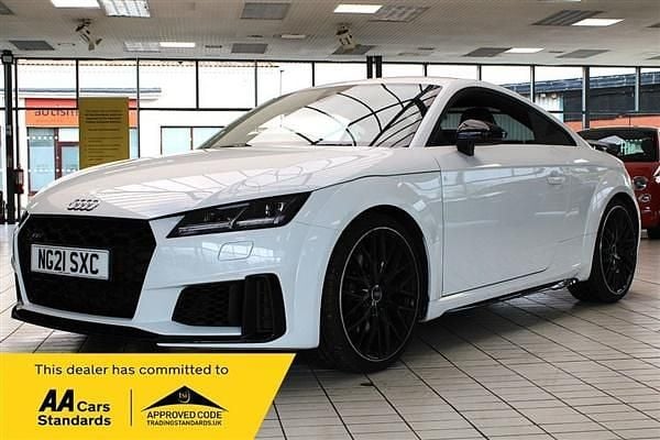 White Used 2021 Audi TT Black Edition Coupe | £32,790 (Expensive) - Image 1/3