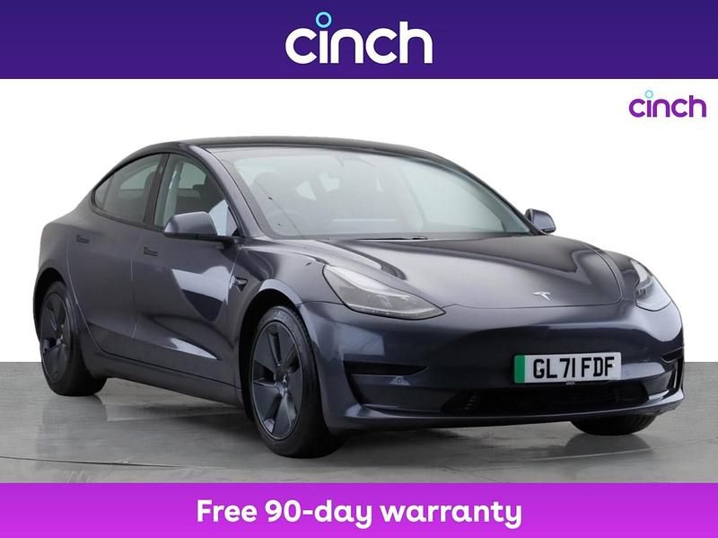 Grey Used 2021 Tesla Model 3 Standard Range Sedan | £17,799 (Fair price) - Image 1/3