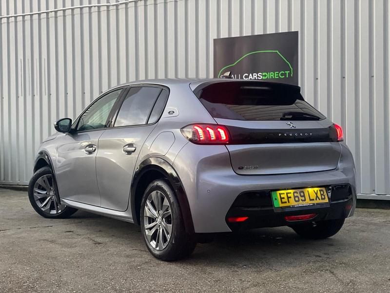Used Peugeot e-208 Allure 100 kW (136 HP) 2020 Grey Hatchback