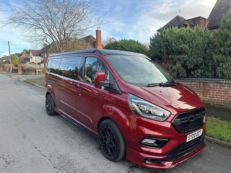 Red Used 2020 Ford Transit Custom Limited Van | £39,995 - Image 1/4