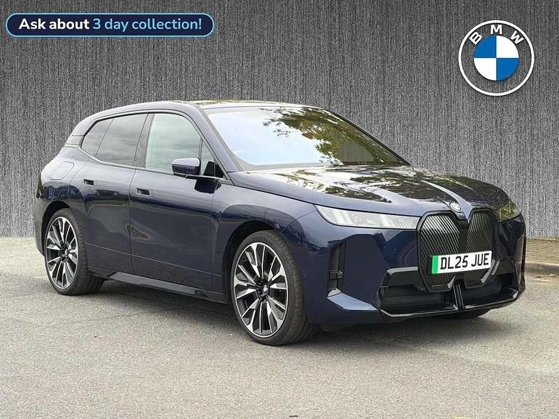Blue Used 2025 BMW iX M Sport SUV | £57,299 - Image 1/3
