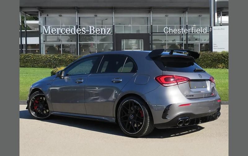 Used Mercedes A45 AMG 421 HP (309 kW) 2021 Grey Hatchback