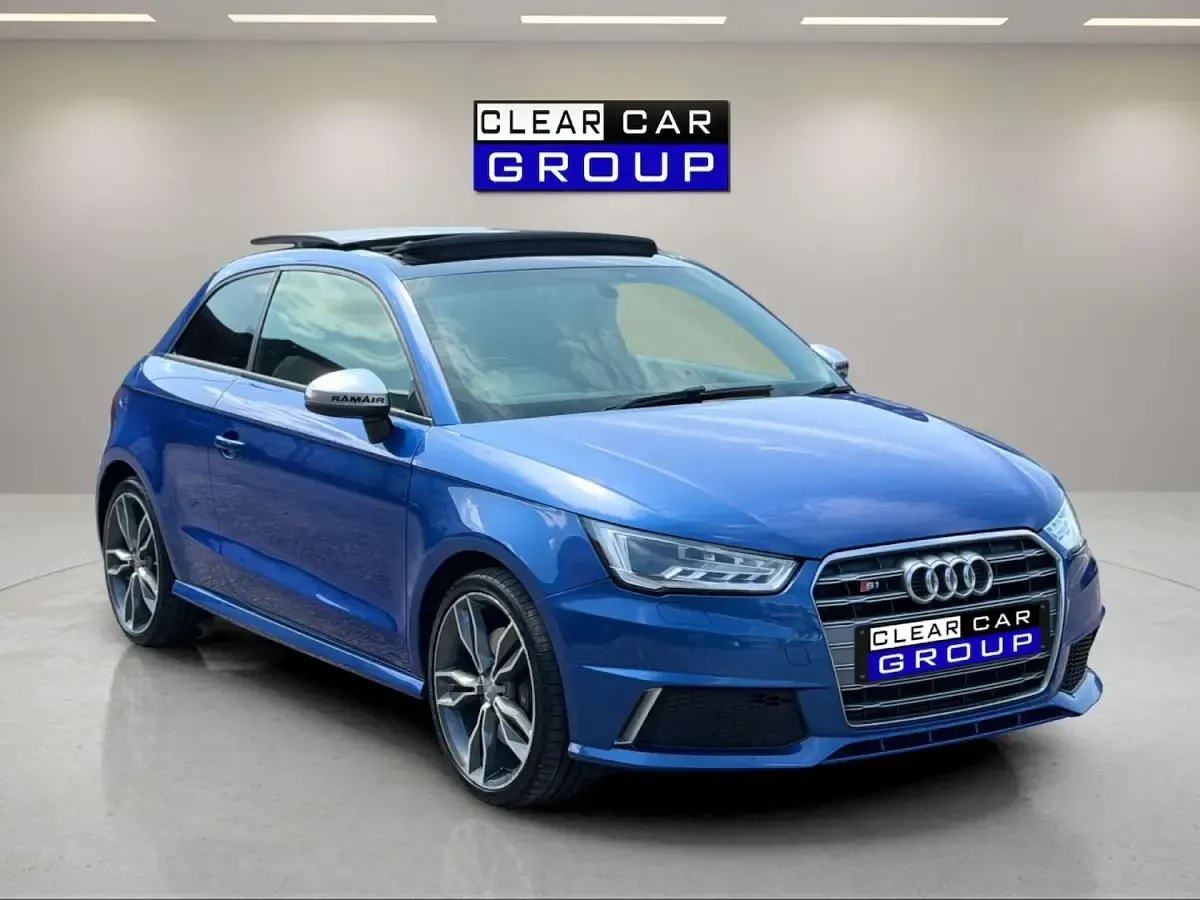 Used Audi S1 Design 231 HP (169 kW) 2017 Blue Hatchback