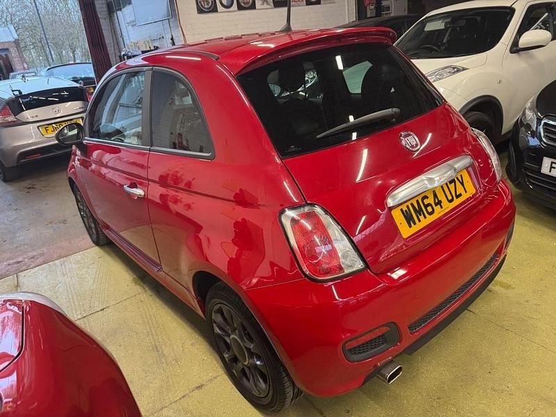 Used Fiat 500 S 69 HP (50 kW) 2014 Red Hatchback