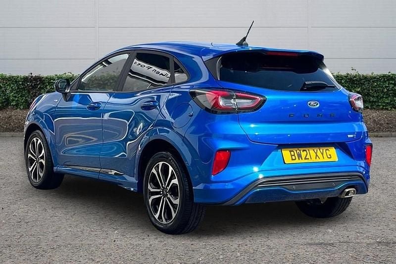 Begagnad Ford Puma ST-Line 2021 Blå SUV
