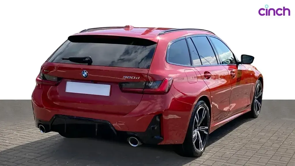 Used BMW 320 M Sport 2022 Red Estate