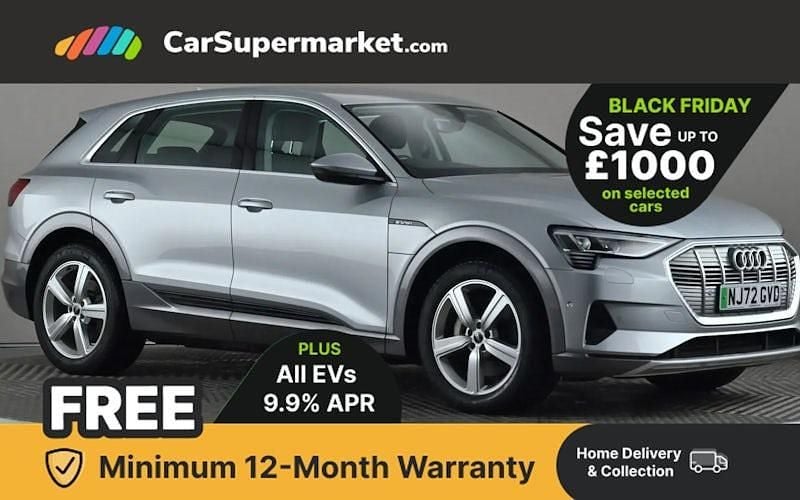 Silver Used 2022 Audi e-tron Comfort SUV | £18,776 (Good price) - Image 1/3