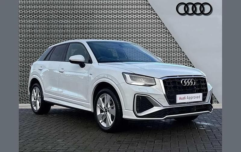 White Used 2024 Audi Q2 S-Line SUV | £26,499 (Fair price) - Image 1/4