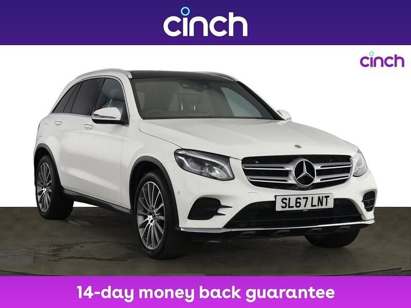 White Used 2017 Mercedes GLC220 AMG Line Premium SUV | £20,449 (Fair price) - Image 1/3
