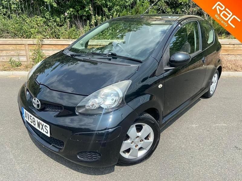Black Used 2009 Toyota Aygo Hatchback | £2,495 (A bit pricey) - Image 1/4