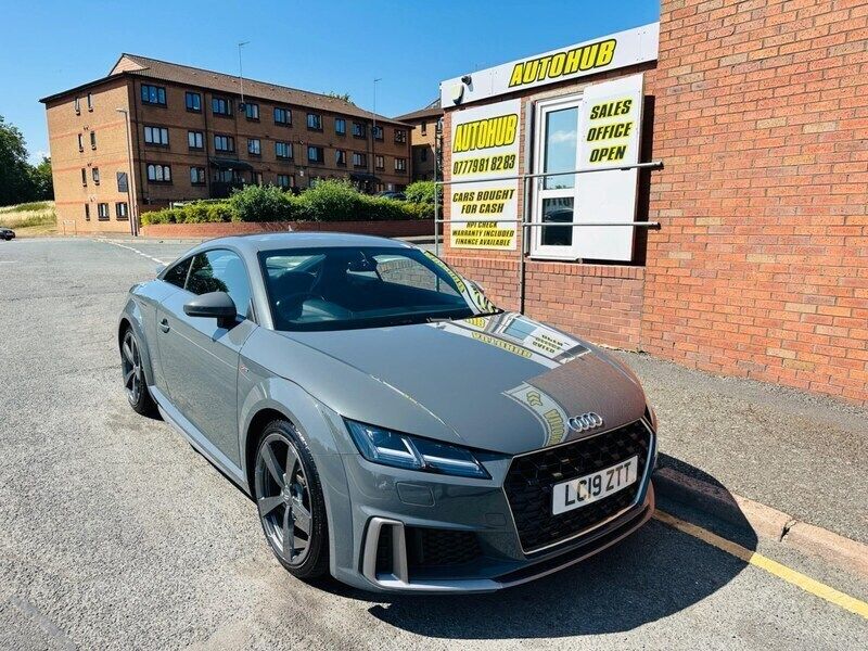 Grey Used 2019 Audi TT S-Line Coupe | £19,495 (Good price) - Image 1/4