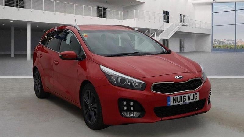Used Kia Ceed Sportswagon GT-Line 134 HP (98 kW) 2016 Red Estate