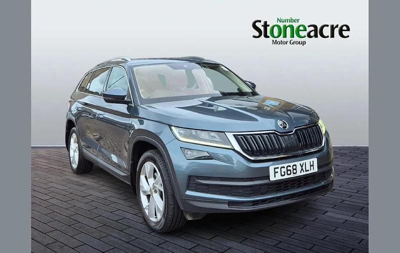 Used Skoda Kodiaq 150 HP (110 kW) 2018 Grey SUV