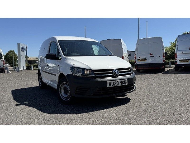 White Used 2020 VW Caddy Startline MPV | £10,995 (Good price) - Image 1/4