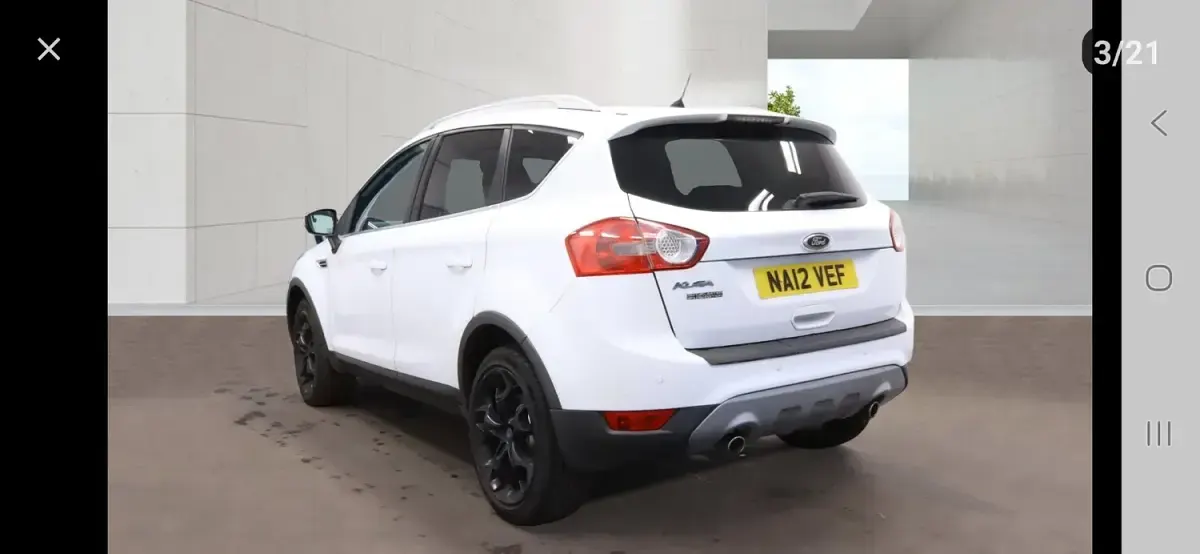 Used Ford Kuga Titanium 2012 White SUV