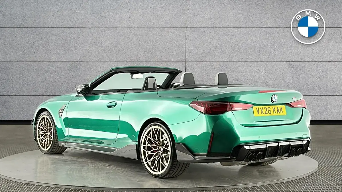 Used BMW M4 Competition Edition 523 HP (384 kW) 2026 Green Cabriolet