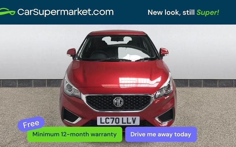 Used MG MG3 Exclusive 106 HP (77 kW) 2020 Red Hatchback
