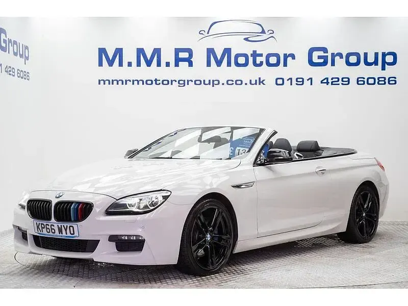 Used BMW 640 Cabriolet M Sport 2016 White Cabriolet